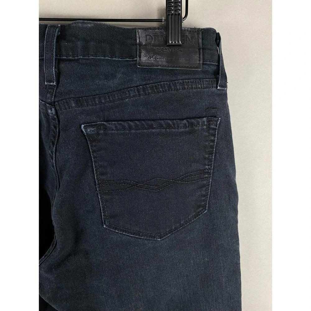 Denizen Men's Jeans 28X32 216 Skinny Fit Black Stretch‎ Denim Comfort Minimalist